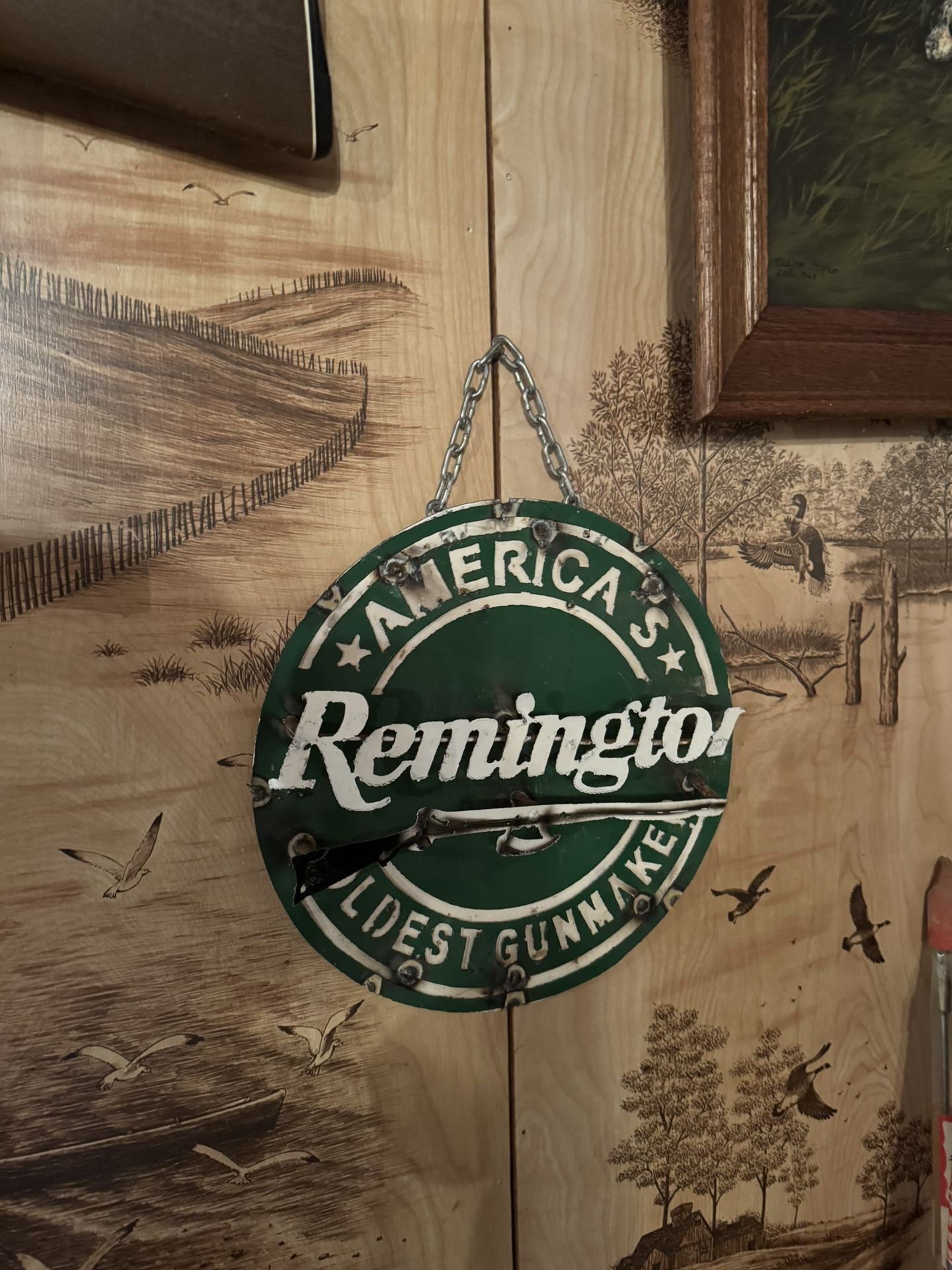 Remington Metal Sign