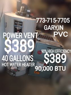 Power Vent Hot Water Heater 24" Small Fridge 28" Stove Refrigerator Water Heaters Furnace Coil Power Vent Electric