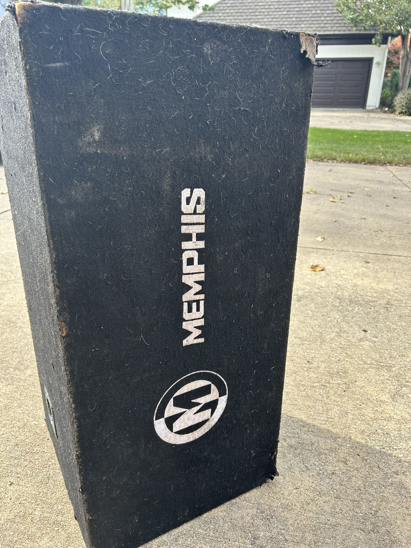 Memphis Audio Dual 12” Subwoofer Enclosure 