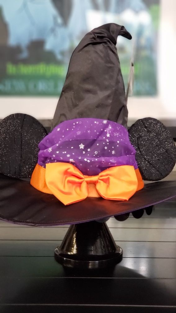 Disney Minnie Mouse Kids Witch Hat NWT