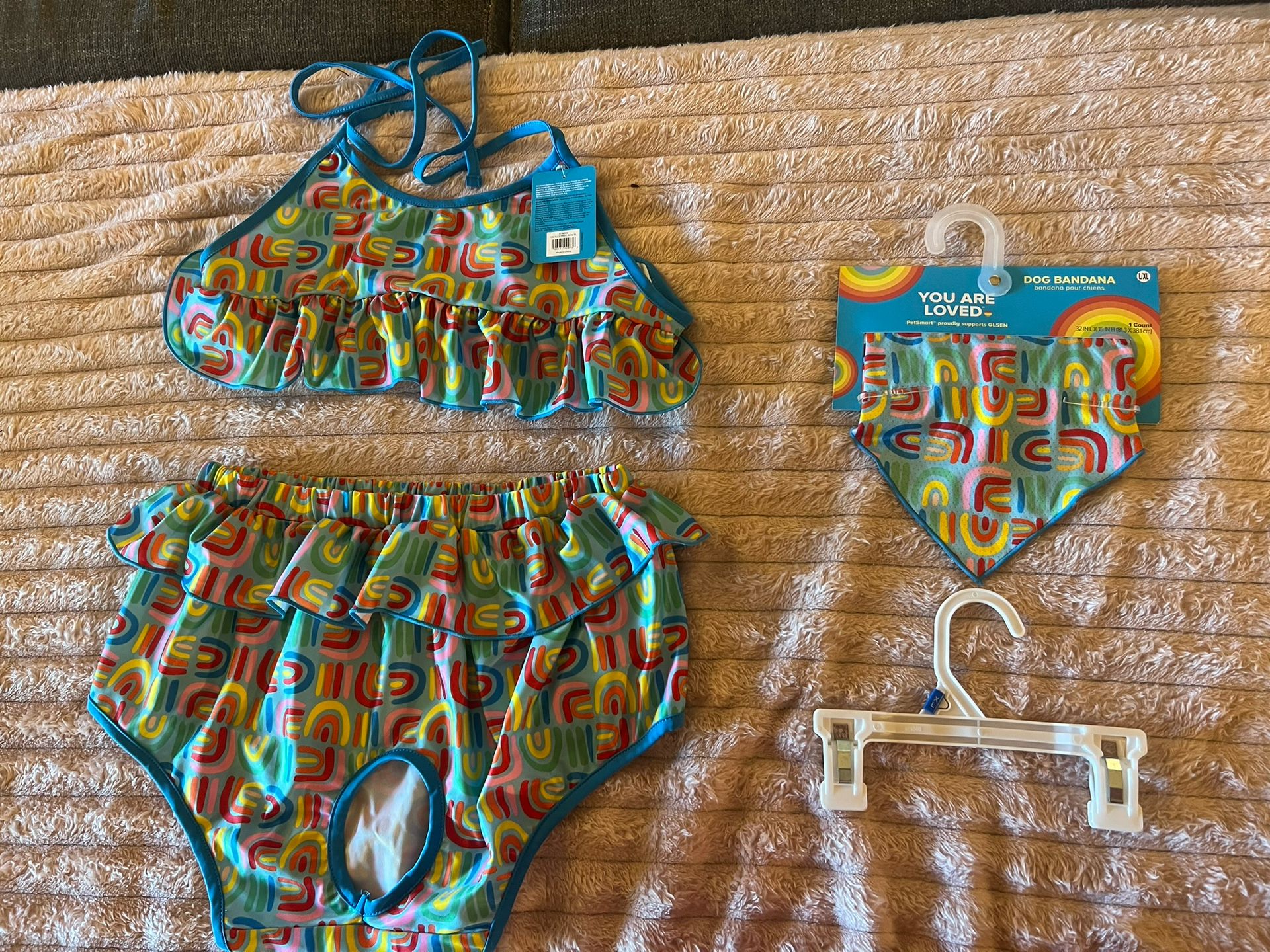 Dog Bikini And Bandana