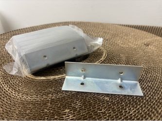 4” L - Hardware Bracket Steel Pack of 24 pices