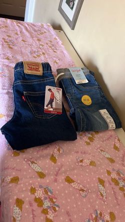 Brand new 501 five jeans for kids SIZE 2T each one$8.00/  the last two jeans size 3Tcat&jack and levistrauss/OBO for all