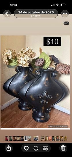 Jarrones $40 set