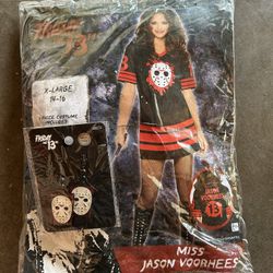 Miss Jason Costume With Earrings(See Description