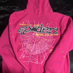 Sp5der Pink V2 Hoodie