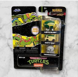 Jada Nano Hollywood Rides Teenage Mutant Ninja Turtles 3 Piece Diecast Set