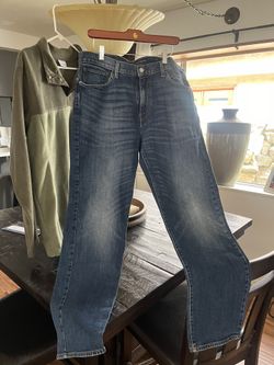 Man’s Lucky Brand Pants,/Columbia Jacket Sweater.