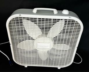 🚚 Moving Sale! Lasko 20" Box Fan – 3-Speed Portable Window/Floor Fan (3 Available)