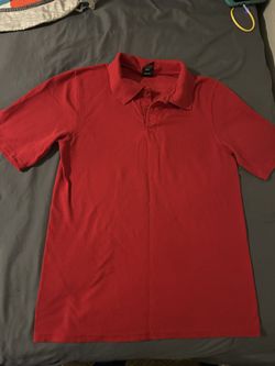 Red polo Shirt Size small.