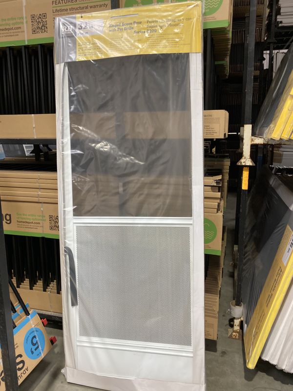 Hinged screen door 36x80 or 32x80 for Sale in Riverside, CA OfferUp