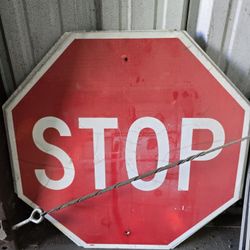 stop and speed limit signs: Make offer