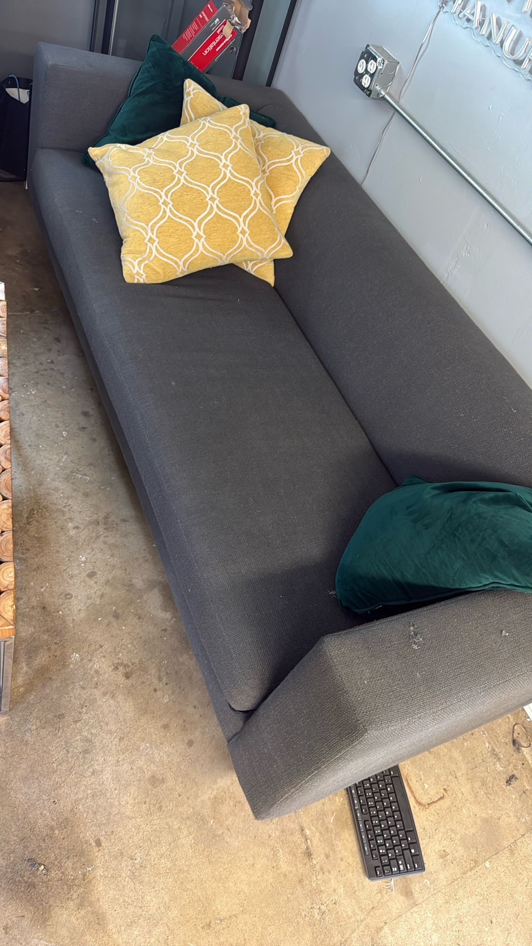 Couch With Pillows