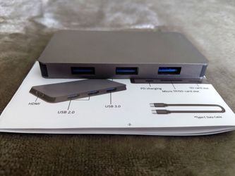 Docking station with 128GB + 32GB SD card
