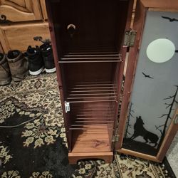 Small light up cabinet