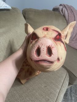 Halloween 3D Pig Face