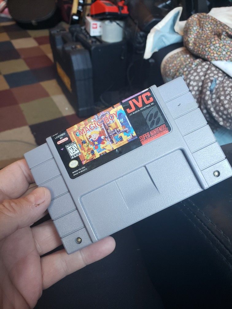 Super Nintendo Authentic New Horizons Uncharted Waters Works Perfectly