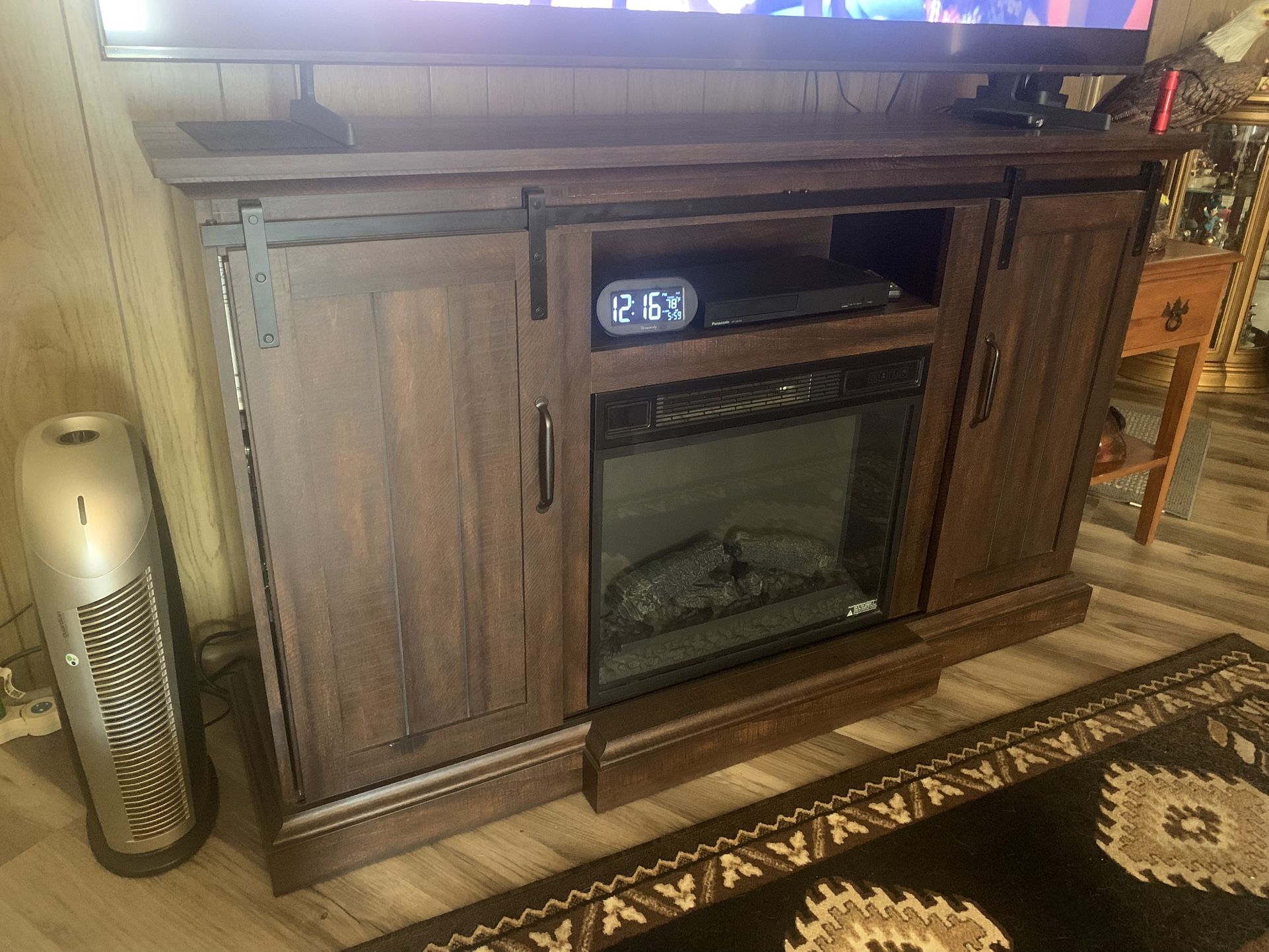 Fire Place Entertainment Center