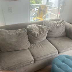 Sofa Couch + Fold out Bed