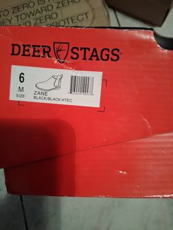 Deer Stags Size 6 Mens