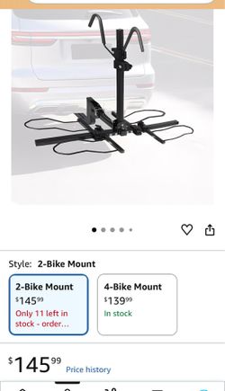 2-Bike Hitch Rack