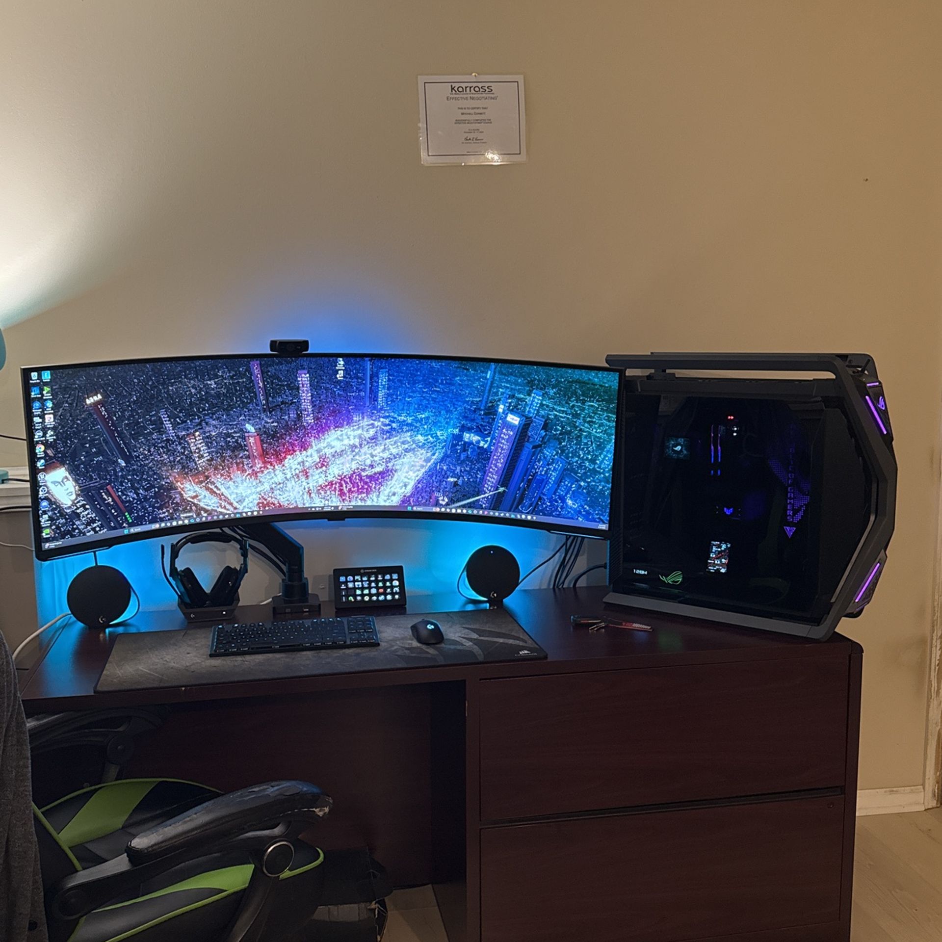 Gaming Monitor G9 57in Dual 4k Samsung