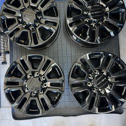 New Black Denali Wheels For Sierra And Silverado 2500HD