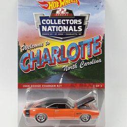 HOT WHEELS 22ND NATIONALS 1969 DODGE CHARGER 