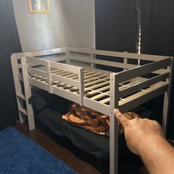 Twin Bunk Bed And Mattress