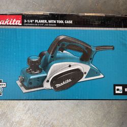 Makita KP0800K 3-1/4" Planer, with Tool Case , Blue