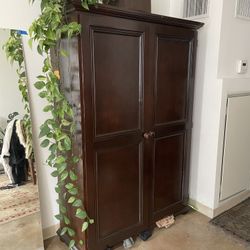 FREE Wood Closet Dresser Armoire