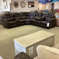 Warnerton 3pc Power Reclining Sectional 