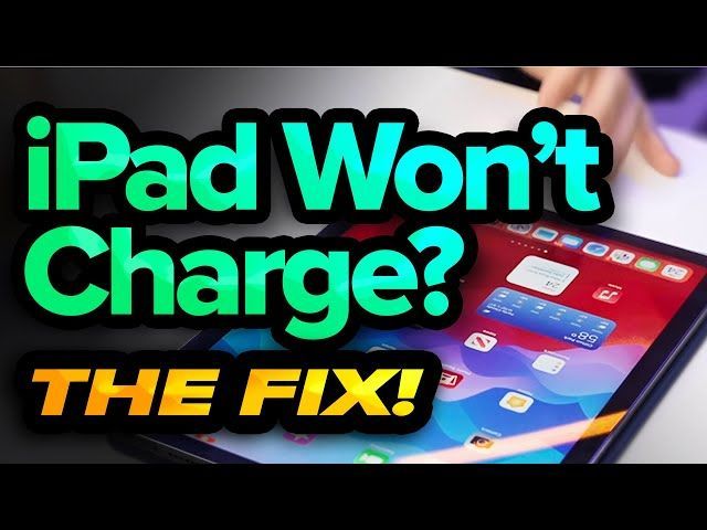 iPad Pro – Battery Not Holding Charge