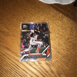 Jackson Holliday 1st Topps Now Card 