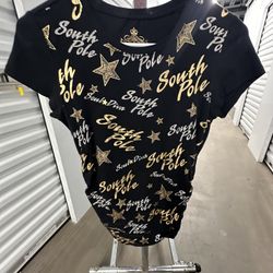 Gold Southpole Mini Dress