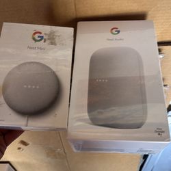 Google audio and Google mini