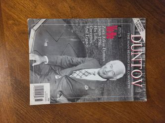 1996 Special Tribute Life and Legacy Zora Arkus-Duntov Man Brhind The Corvette