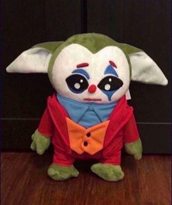 Star Wars The Mandalorian Plush Baby Yoda Joker