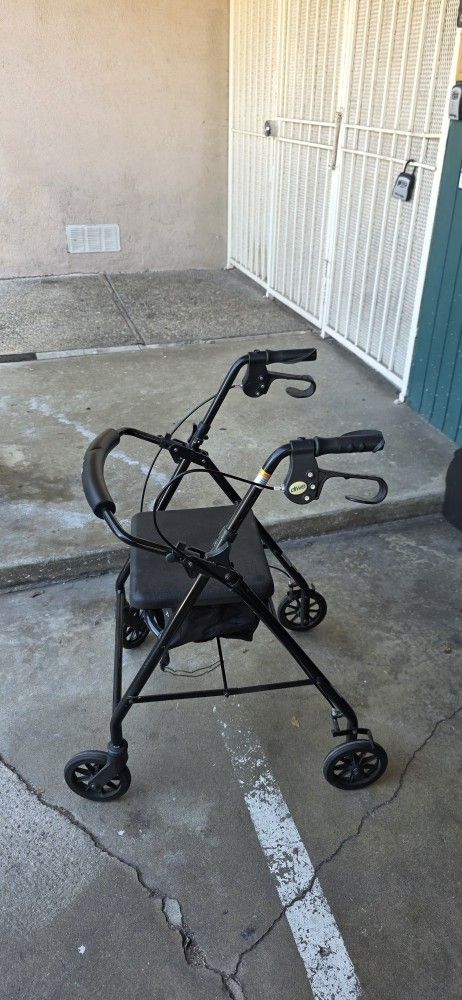 Drive Four Wheel  Rollator Rolling Walker