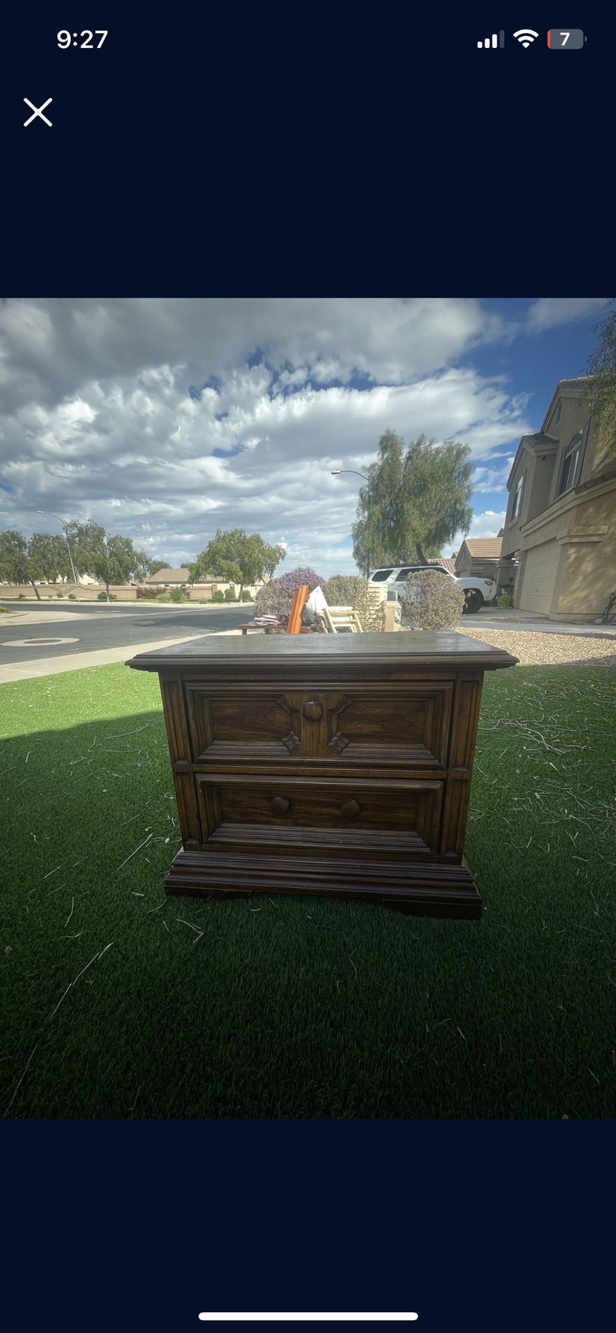 Wood Dresser