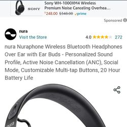 Nuraphone Wireless Bluetooth Headphone