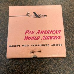 Vintage PanAm Japan Matchbook 1940s