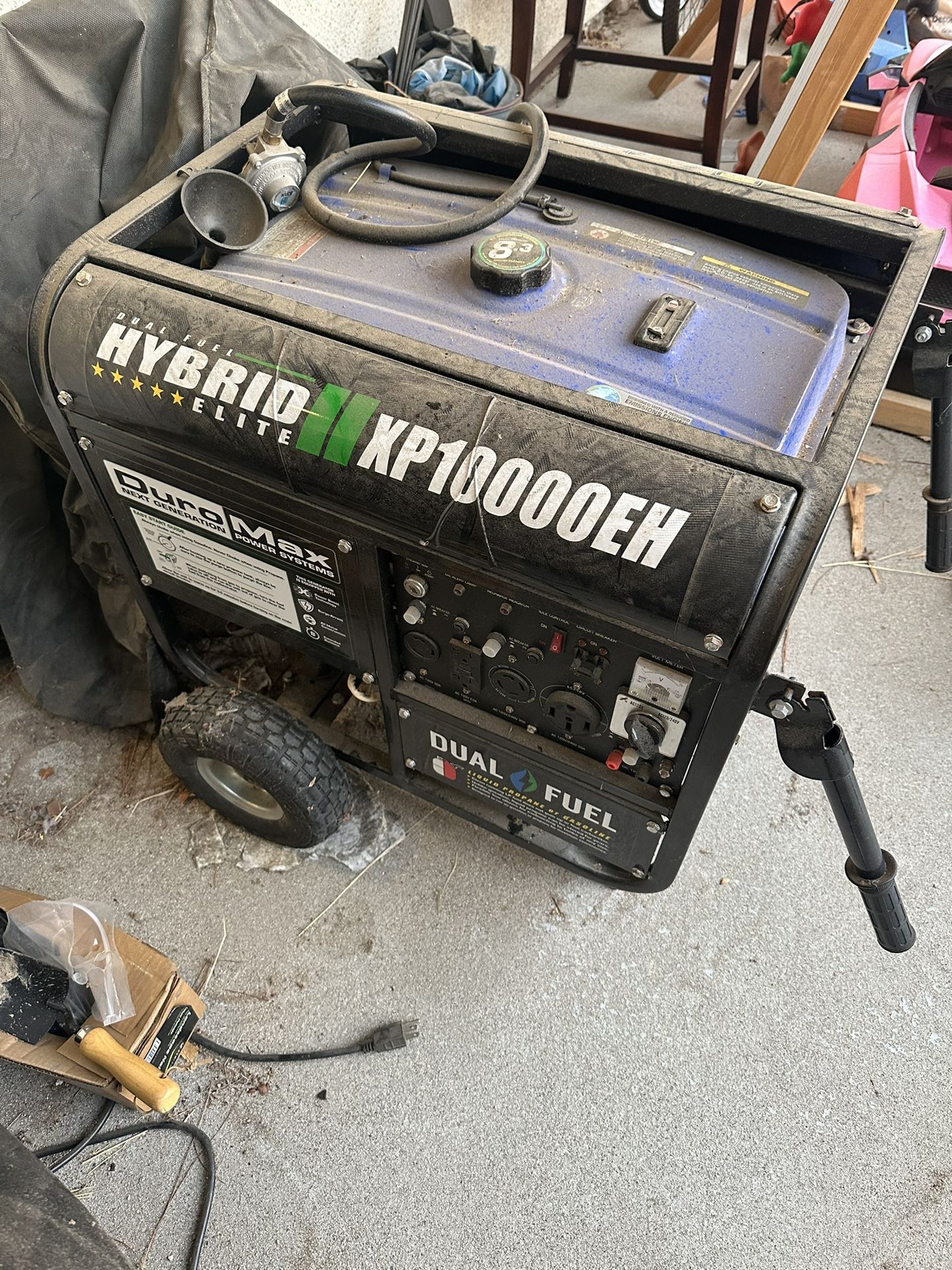 Duromax Elite Duel Fuel Xp10,000 Generator