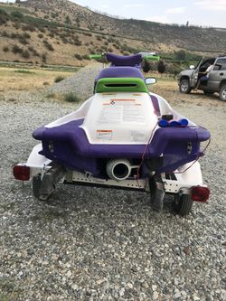 1996 Kawasaki ZXI 900 Jet Ski with Trailer - $3200 (Manson, WA