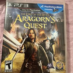 Playstation 3 - TLOTR - Aragorn's Quest