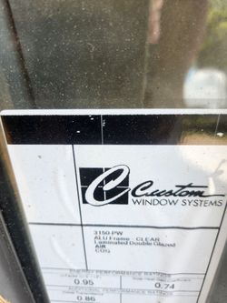 ALUMINUM WINDOW