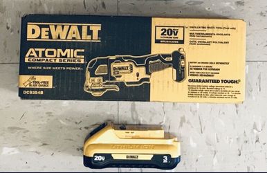 Dewalt 20v Brushless Multi Tool  and 3Ah Battery