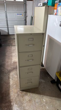 4 drawer file cabinet