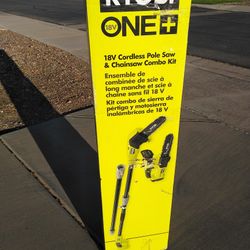 Ryobi Pole Saw & Pruning Chainsaw Kit $150