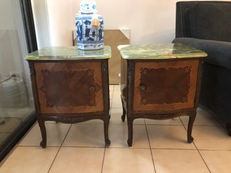 Bedside tables antique